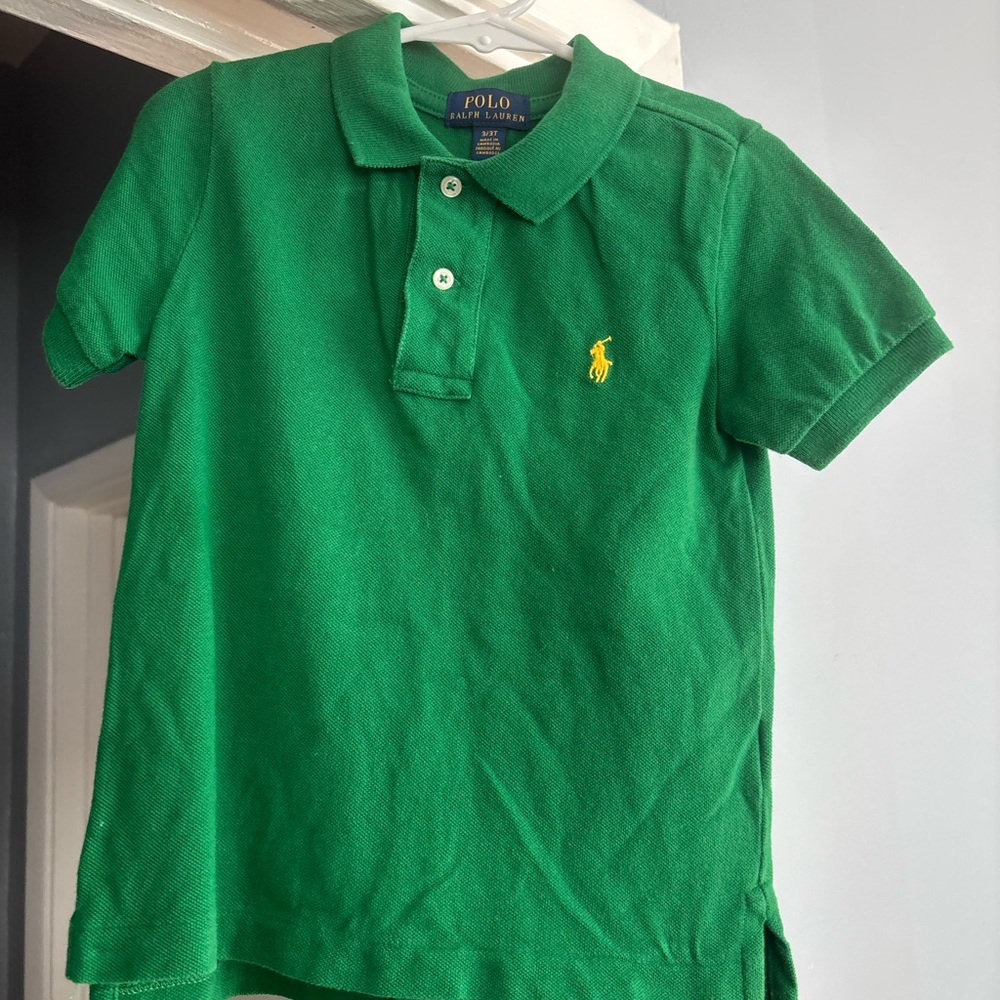 Polo by Ralph Lauren Green Kids Polo Shirt 3T